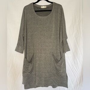 Mahina Cozy Knit Sweater Dress – Size L